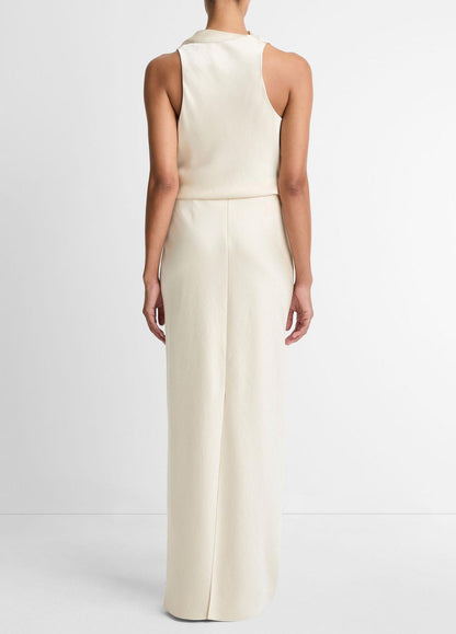 VINCE Women Satin Bias Column Skirt in Skirts BONA