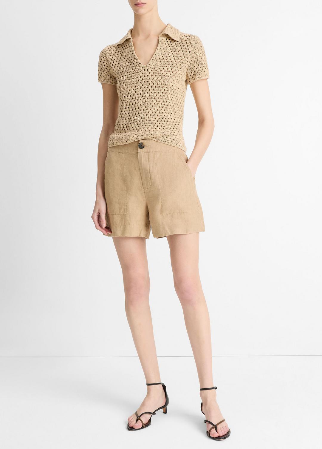 VINCE Women Hemp Short in Shorts BRULEE