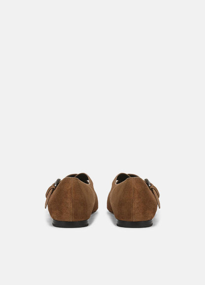 VINCE Women Cici Suede Flat in Loafers & Flats ELMWOOD