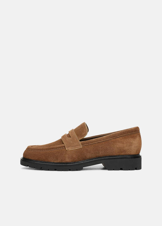 VINCE Women Siena Suede Lug-Sole Loafer in Loafers & Flats ELM WOOD