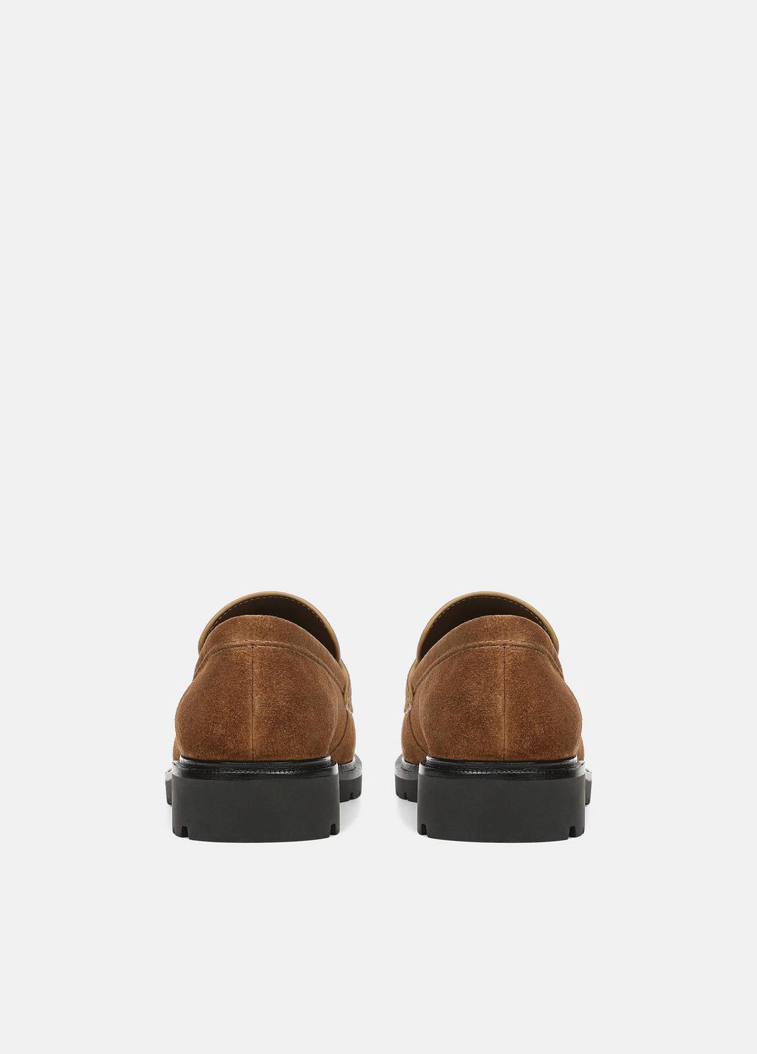 VINCE Women Siena Suede Lug-Sole Loafer in Loafers & Flats ELM WOOD