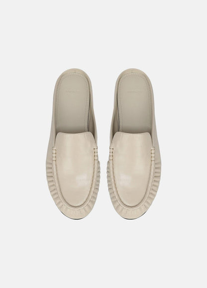 VINCE Women Tevin Leather Mule in Loafers & Flats MOONLIGHT