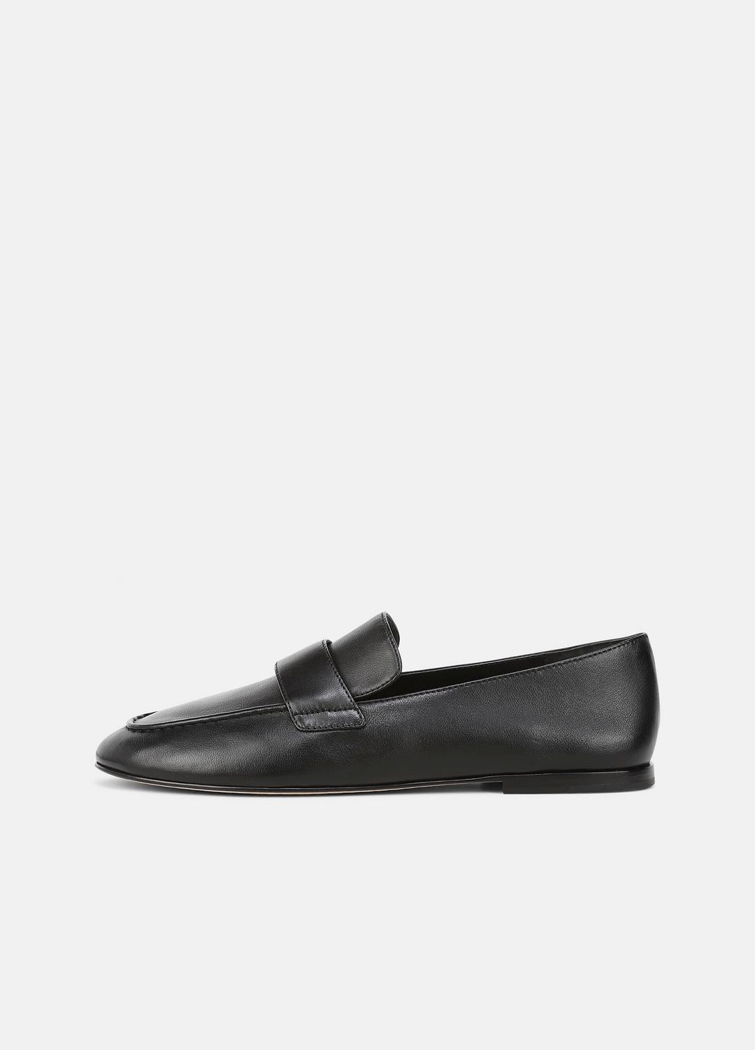 VINCE Women Tommi Leather Loafer in Loafers & Flats BLACK