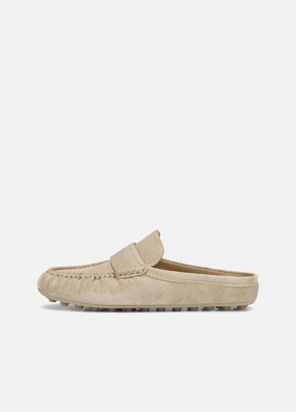 VINCE Women Berkley Suede Driver in Loafers & Flats DUNE
