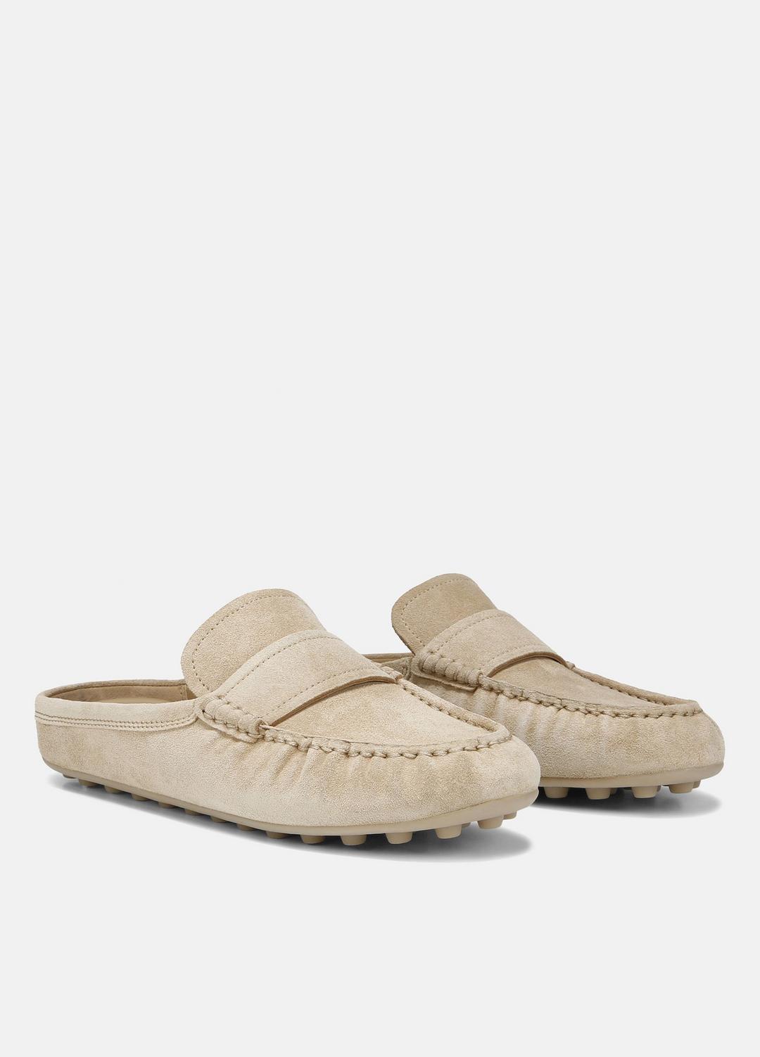 VINCE Women Berkley Suede Driver in Loafers & Flats DUNE