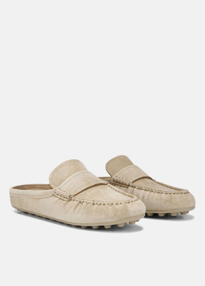 VINCE Women Berkley Suede Driver in Loafers & Flats DUNE