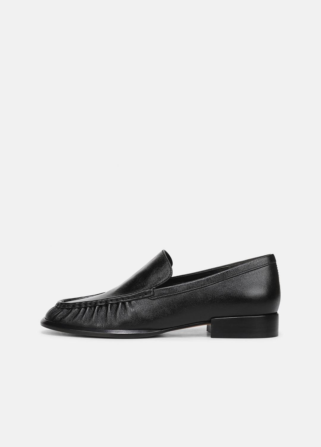 VINCE Women Nora Leather Loafer in Loafers & Flats BLACK
