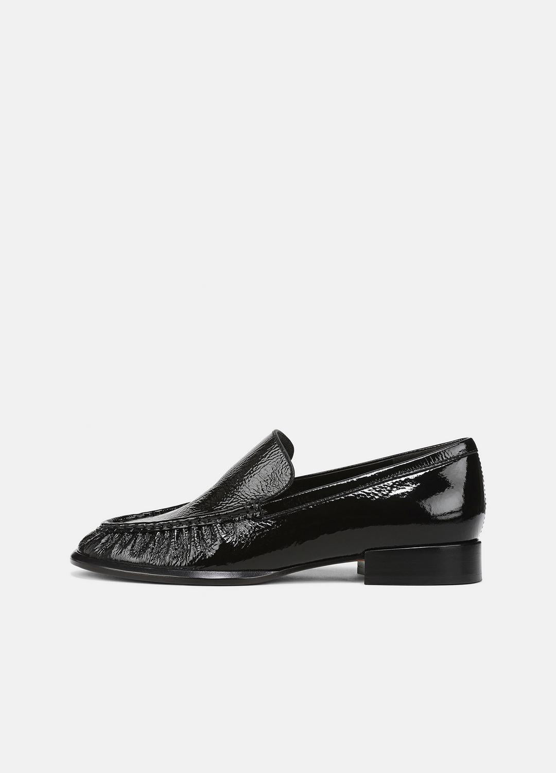 VINCE Women Nora Leather Loafer in Loafers & Flats BLACK