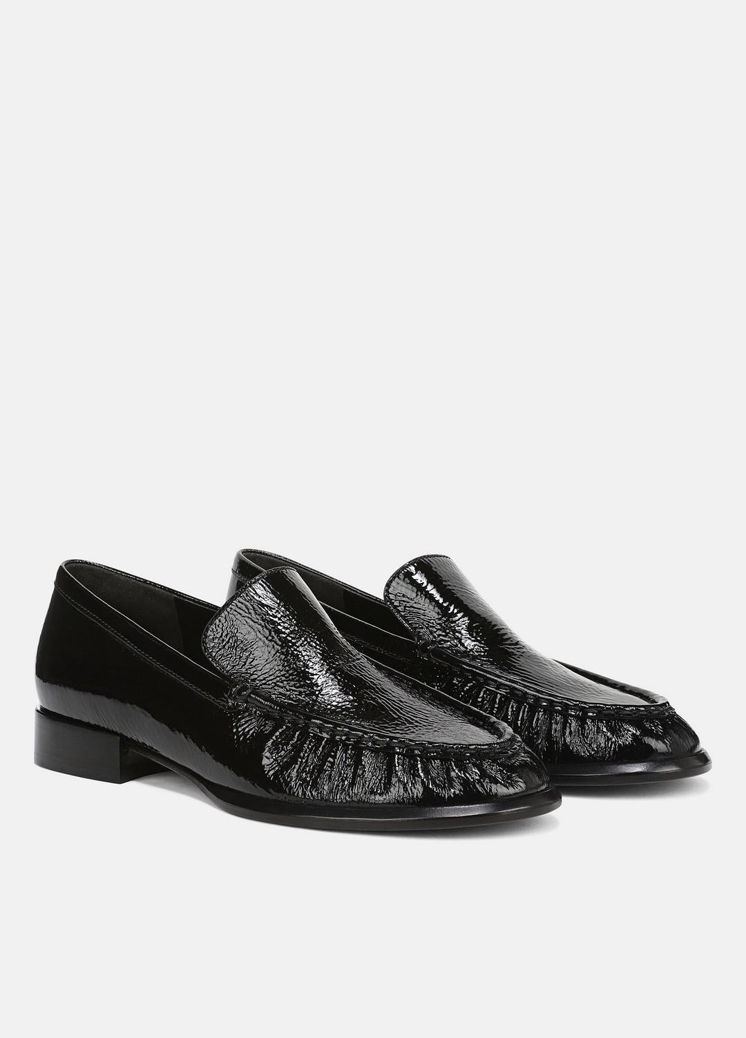 VINCE Women Nora Leather Loafer in Loafers & Flats BLACK
