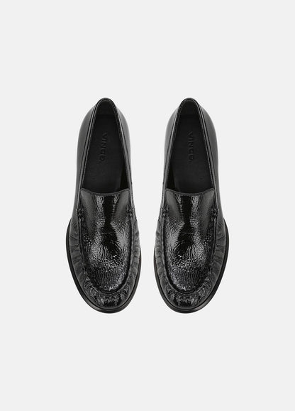 VINCE Women Nora Leather Loafer in Loafers & Flats BLACK