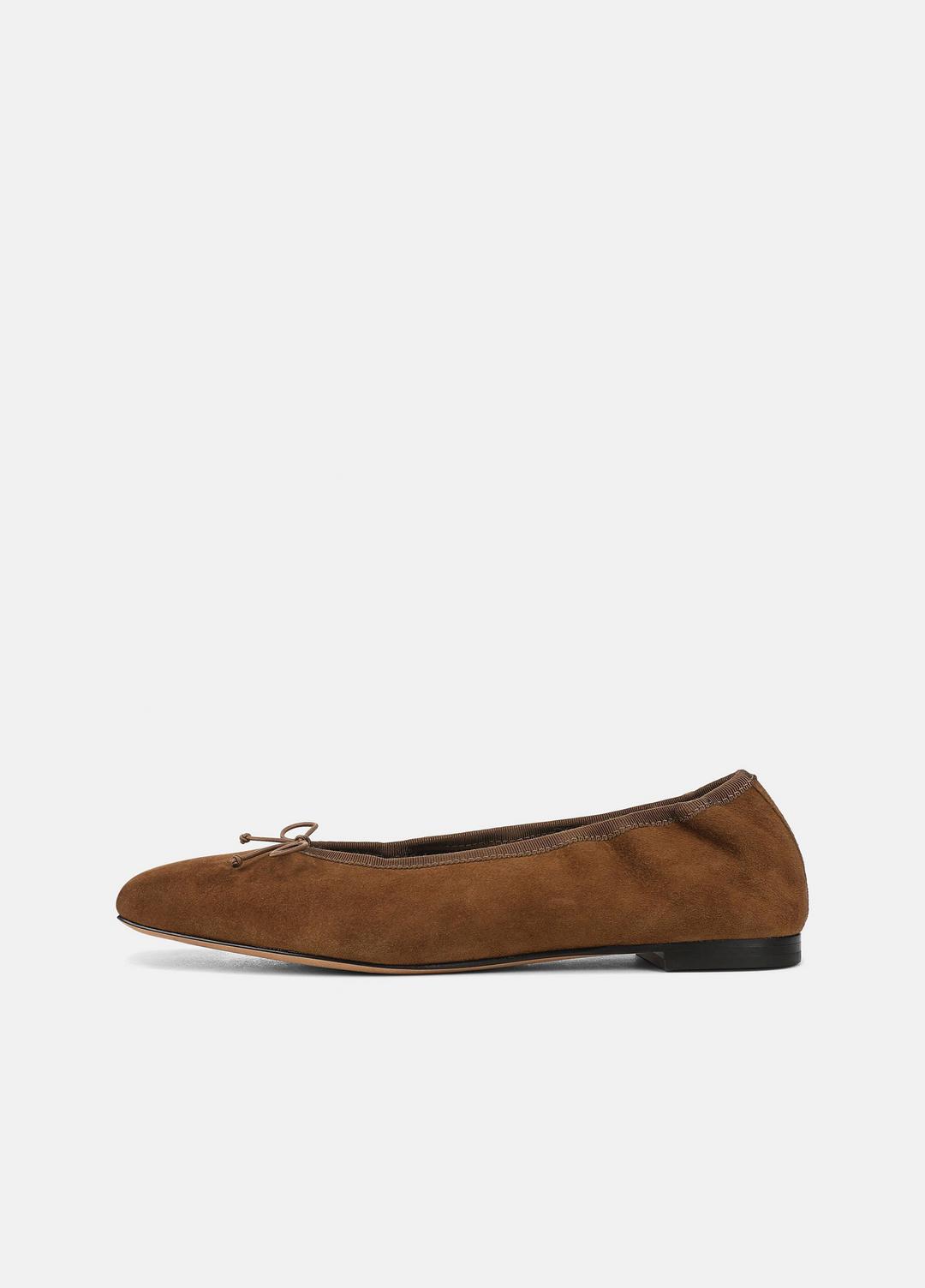 VINCE Women Darla Suede Ballet Flat in Loafers & Flats ELMWOOD