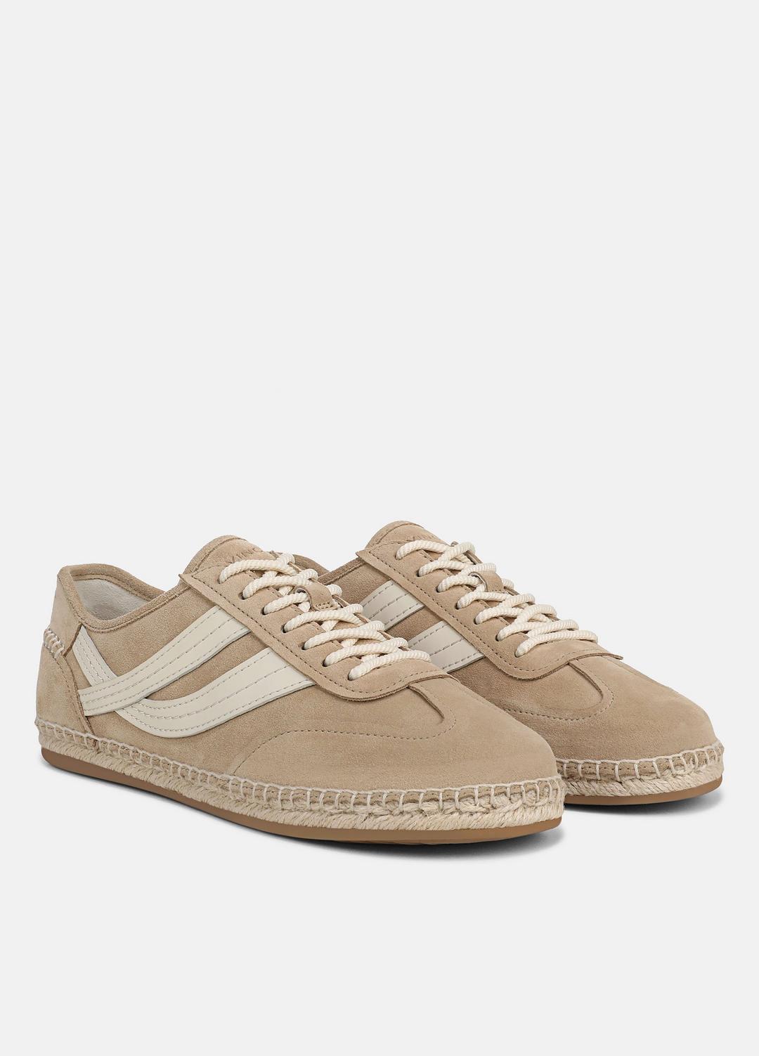 VINCE Women Oasis Suede & Leather Espadrille Sneaker in Sneakers SAND TRAIL