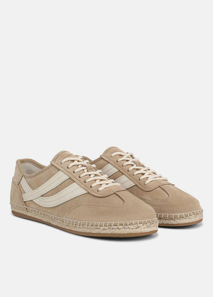 VINCE Women Oasis Suede & Leather Espadrille Sneaker in Sneakers SAND TRAIL
