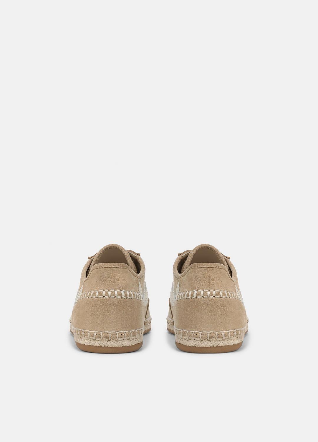 VINCE Women Oasis Suede & Leather Espadrille Sneaker in Sneakers SAND TRAIL