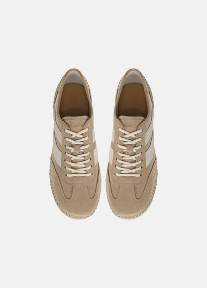 VINCE Women Oasis Suede & Leather Espadrille Sneaker in Sneakers SAND TRAIL