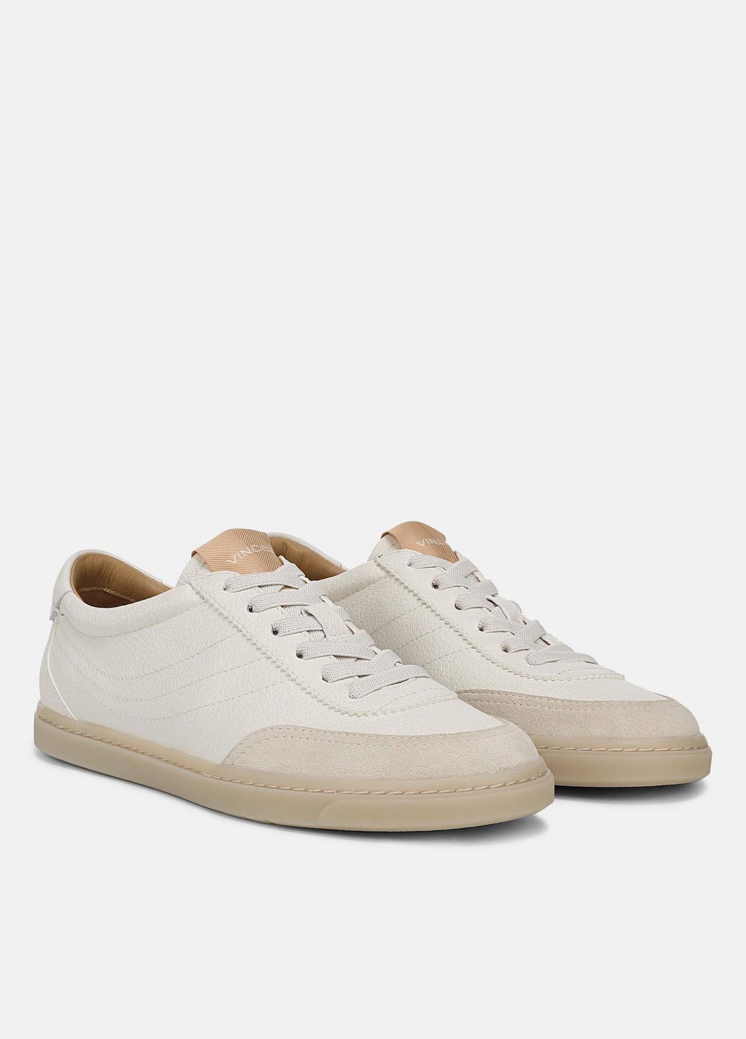 VINCE Women Palm Leather & Suede Sneaker in Sneakers MILK/MOONLIGHT