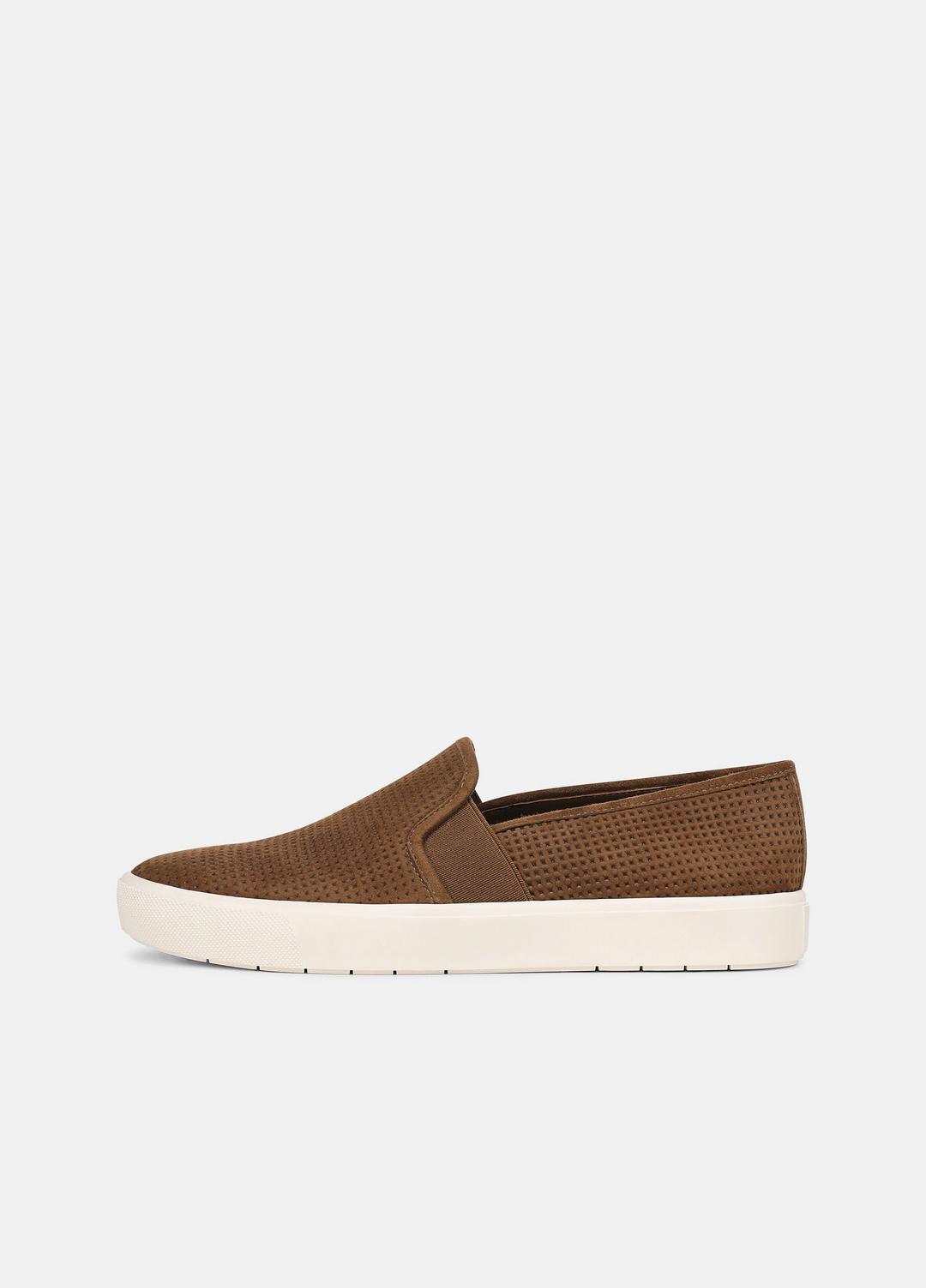 VINCE Women Blair Perforated Suede Sneaker in Sneakers ELMWOOD