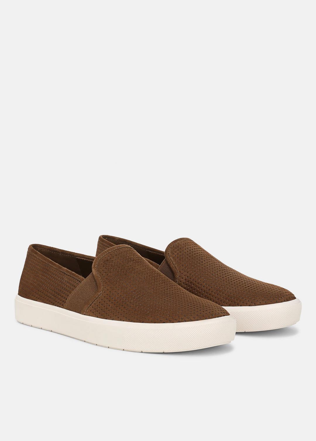 VINCE Women Blair Perforated Suede Sneaker in Sneakers ELMWOOD