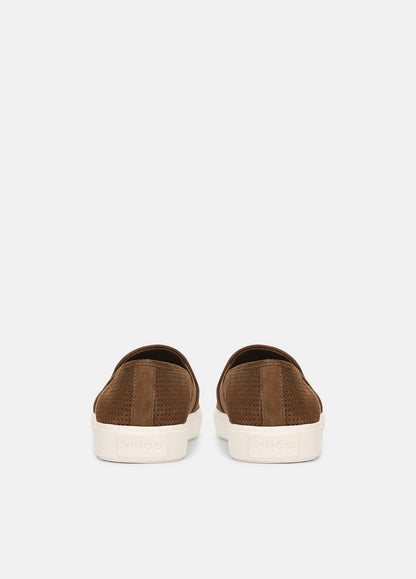 VINCE Women Blair Perforated Suede Sneaker in Sneakers ELMWOOD