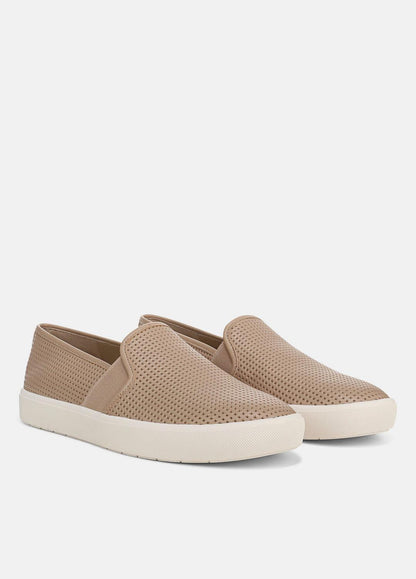 VINCE Women Blair Perforated Leather Sneaker in Sneakers WARM ALMOND
