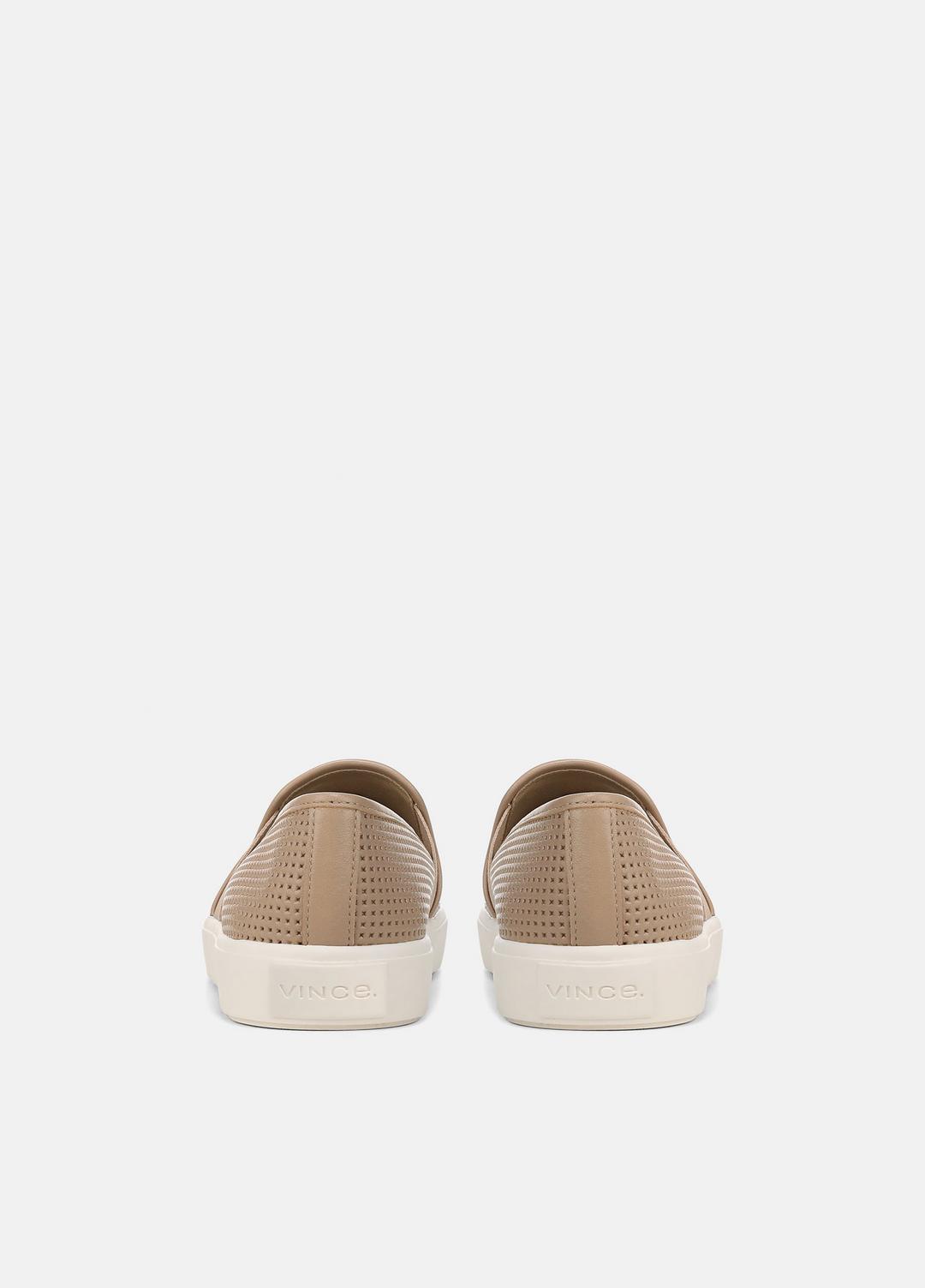 VINCE Women Blair Perforated Leather Sneaker in Sneakers WARM ALMOND