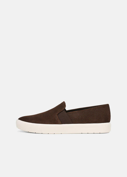 VINCE Women Blair Perforated Suede Sneaker in Sneakers CLOVE