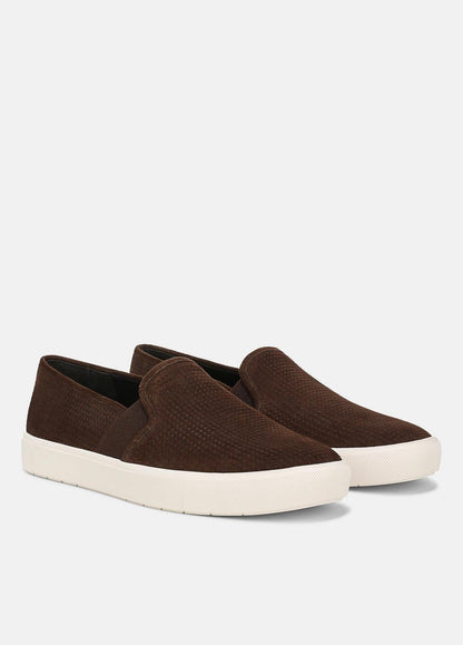 VINCE Women Blair Perforated Suede Sneaker in Sneakers CLOVE