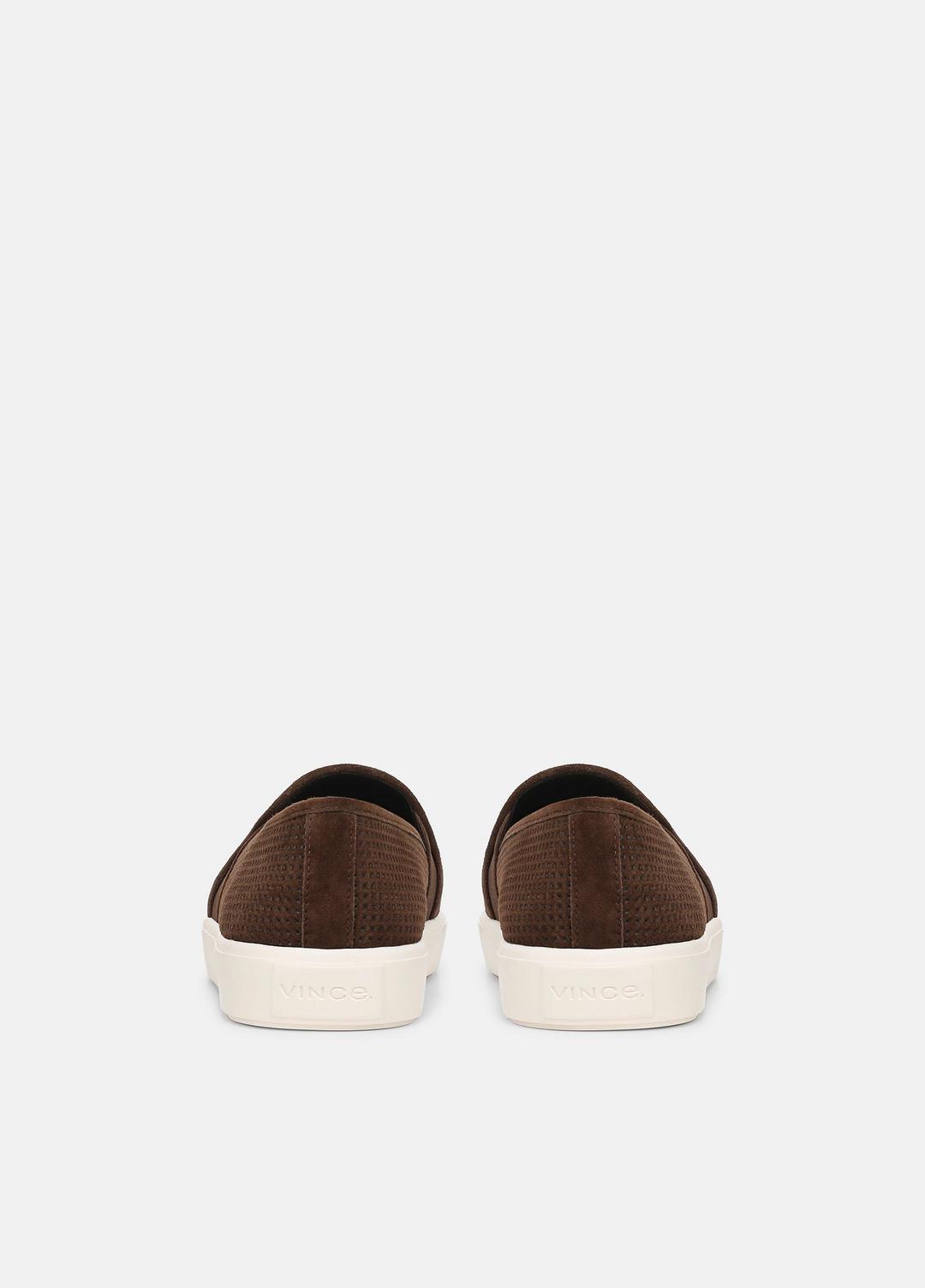 VINCE Women Blair Perforated Suede Sneaker in Sneakers CLOVE