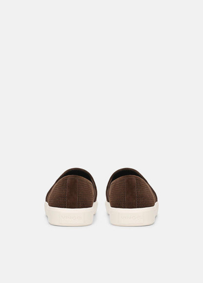 VINCE Women Blair Perforated Suede Sneaker in Sneakers CLOVE