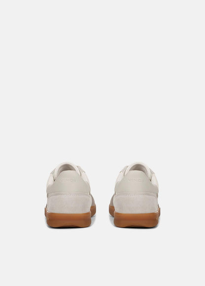 VINCE Women Oasis Leather and Suede Sneaker in Sneakers WHITE FOAM/HORCHATA/HAZELSTONE