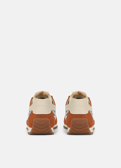 VINCE Women Oasis Suede & Leather Runner Sneaker in Sneakers VINTAGE EMBER/CELESTE