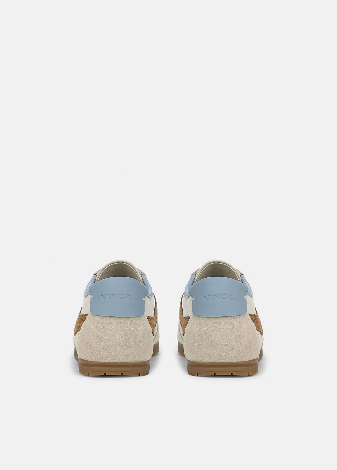 VINCE Women LA Leather & Suede Runner Sneaker in Sneakers MOONLIGHT/ELMWOOD