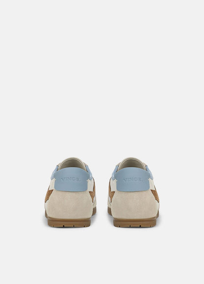 VINCE Women LA Leather & Suede Runner Sneaker in Sneakers MOONLIGHT/ELMWOOD