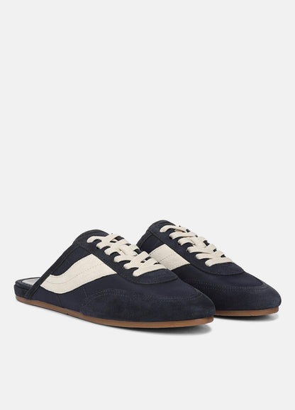 VINCE Women Solstice Suede Sneaker Mule in Sneakers NIGHT BLUE/MOONLIGHT