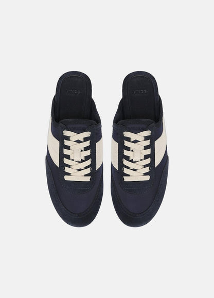 VINCE Women Solstice Suede Sneaker Mule in Sneakers NIGHT BLUE/MOONLIGHT