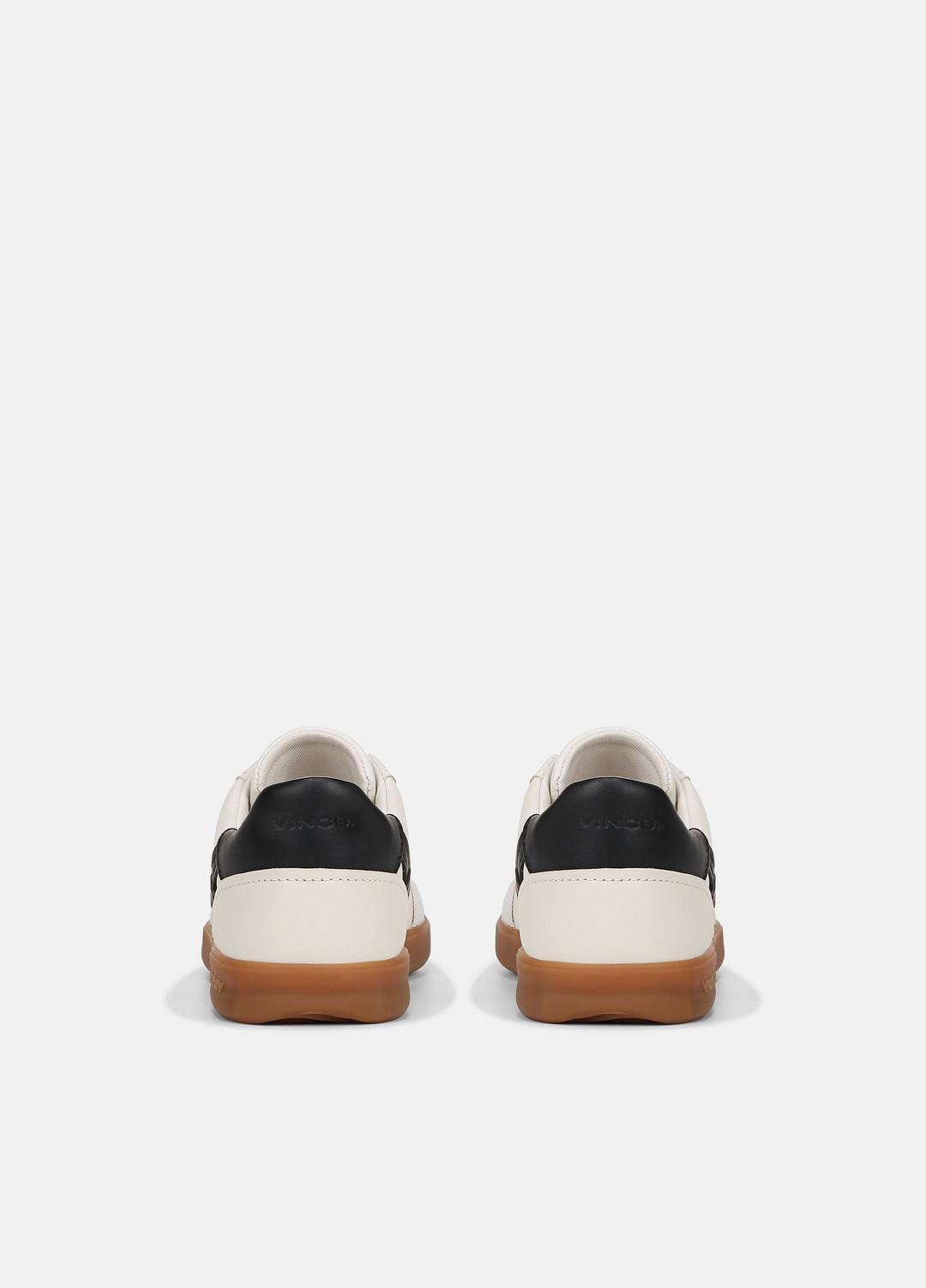 VINCE Women Oasis Leather and Suede Sneaker in Sneakers MILK/NIGHT BLUE