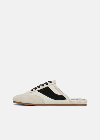 VINCE Women Solstice Suede Sneaker Mule in Sneakers MOONLIGHT/BLACK