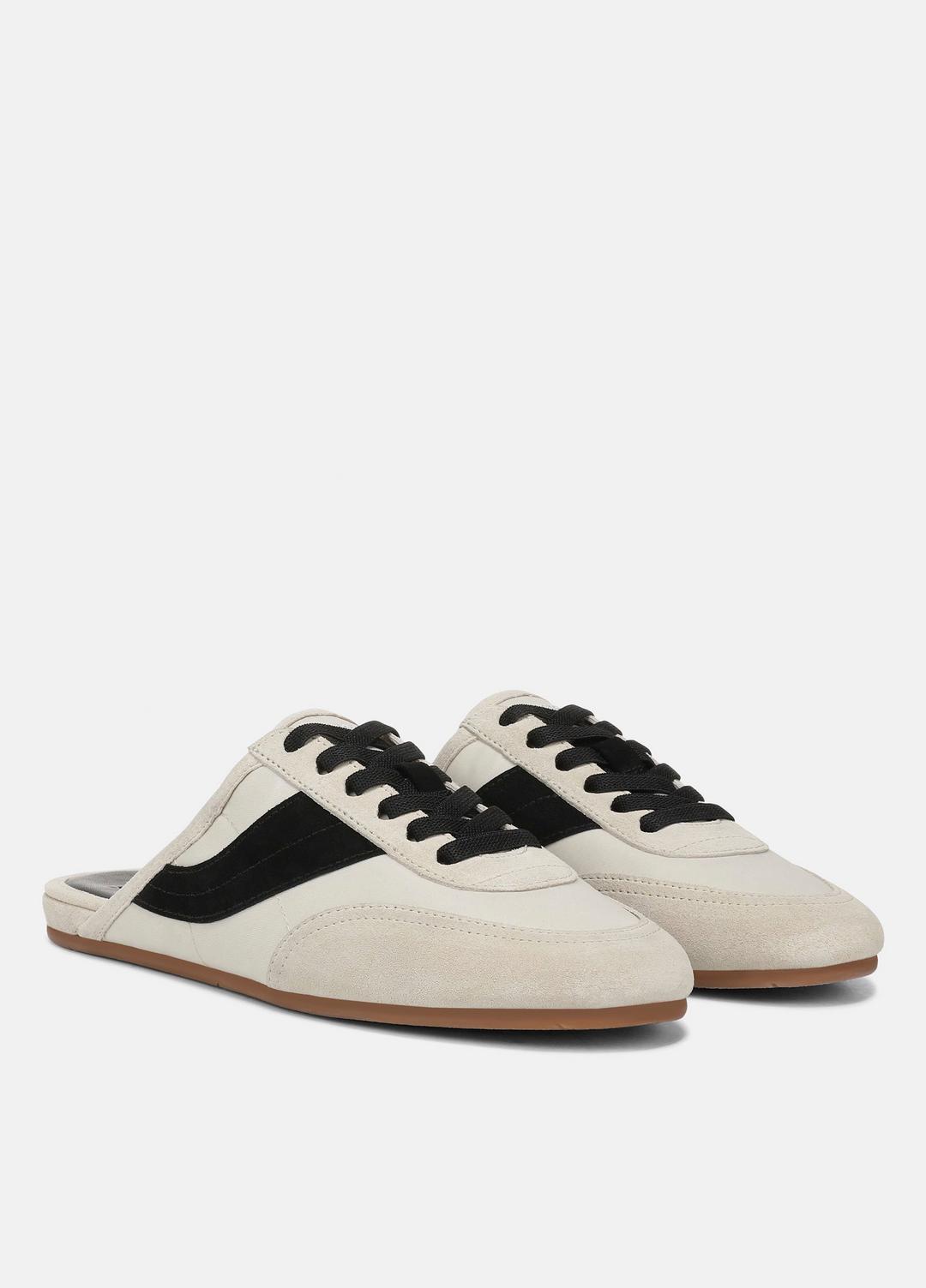 VINCE Women Solstice Suede Sneaker Mule in Sneakers MOONLIGHT/BLACK