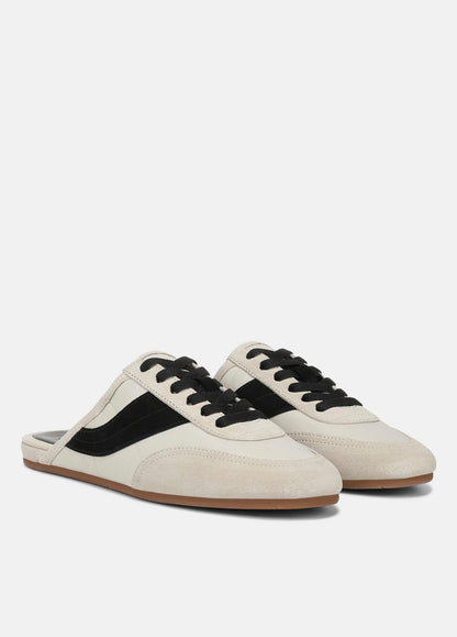 VINCE Women Solstice Suede Sneaker Mule in Sneakers MOONLIGHT/BLACK