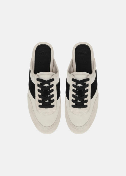 VINCE Women Solstice Suede Sneaker Mule in Sneakers MOONLIGHT/BLACK