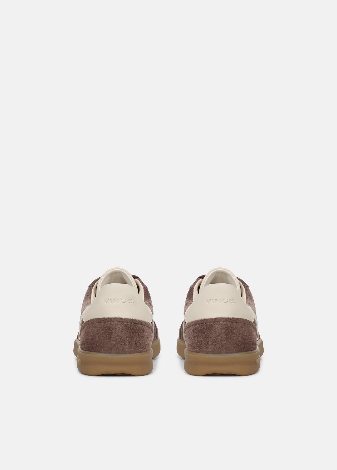 VINCE Women Oasis Suede & Leather Sneaker in Sneakers KOALA TAUPE/FLAX