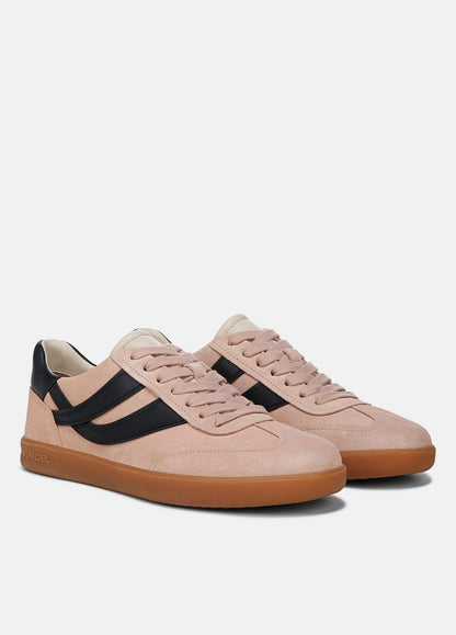 VINCE Women Oasis Suede & Leather Sneaker in Sneakers LOTUS BLUSH/BLUE INK