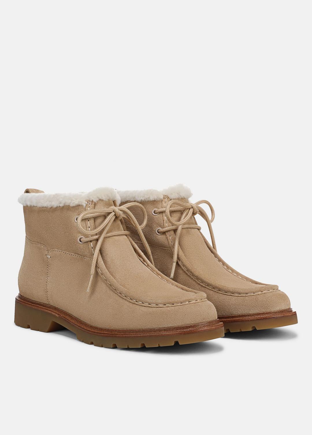 VINCE Women Sierra Lug-Sole Boot in Boots LIGHT DUNE