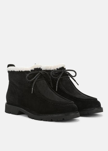 VINCE Women Sierra Lug-Sole Boot in Boots BLACK