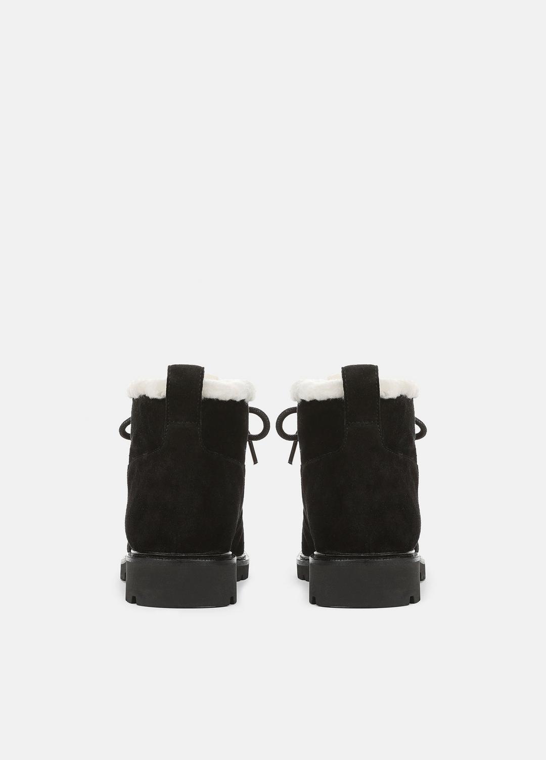 VINCE Women Sierra Lug-Sole Boot in Boots BLACK