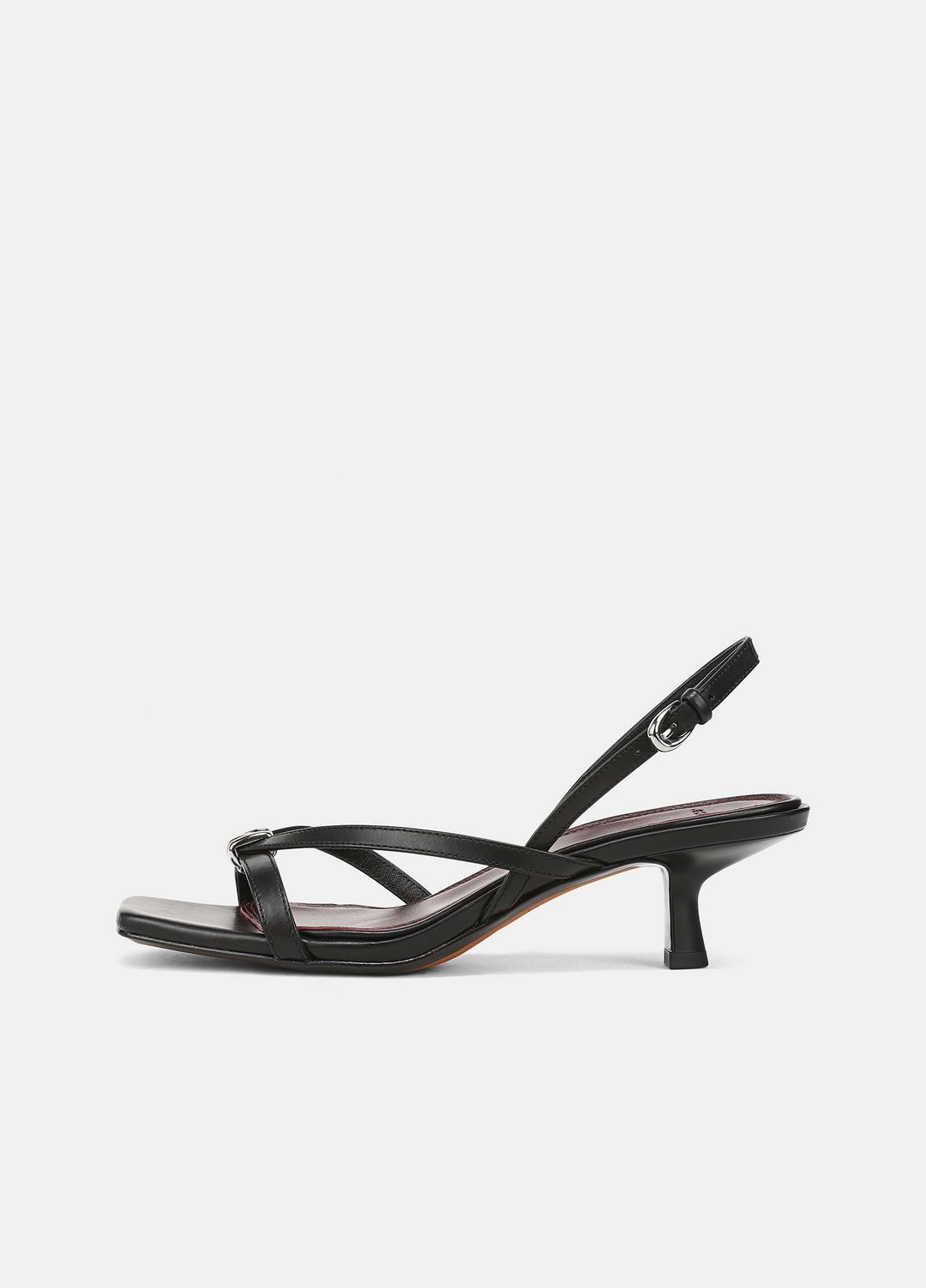 VINCE Women Tali Slingback Sandal in Heels BLACK