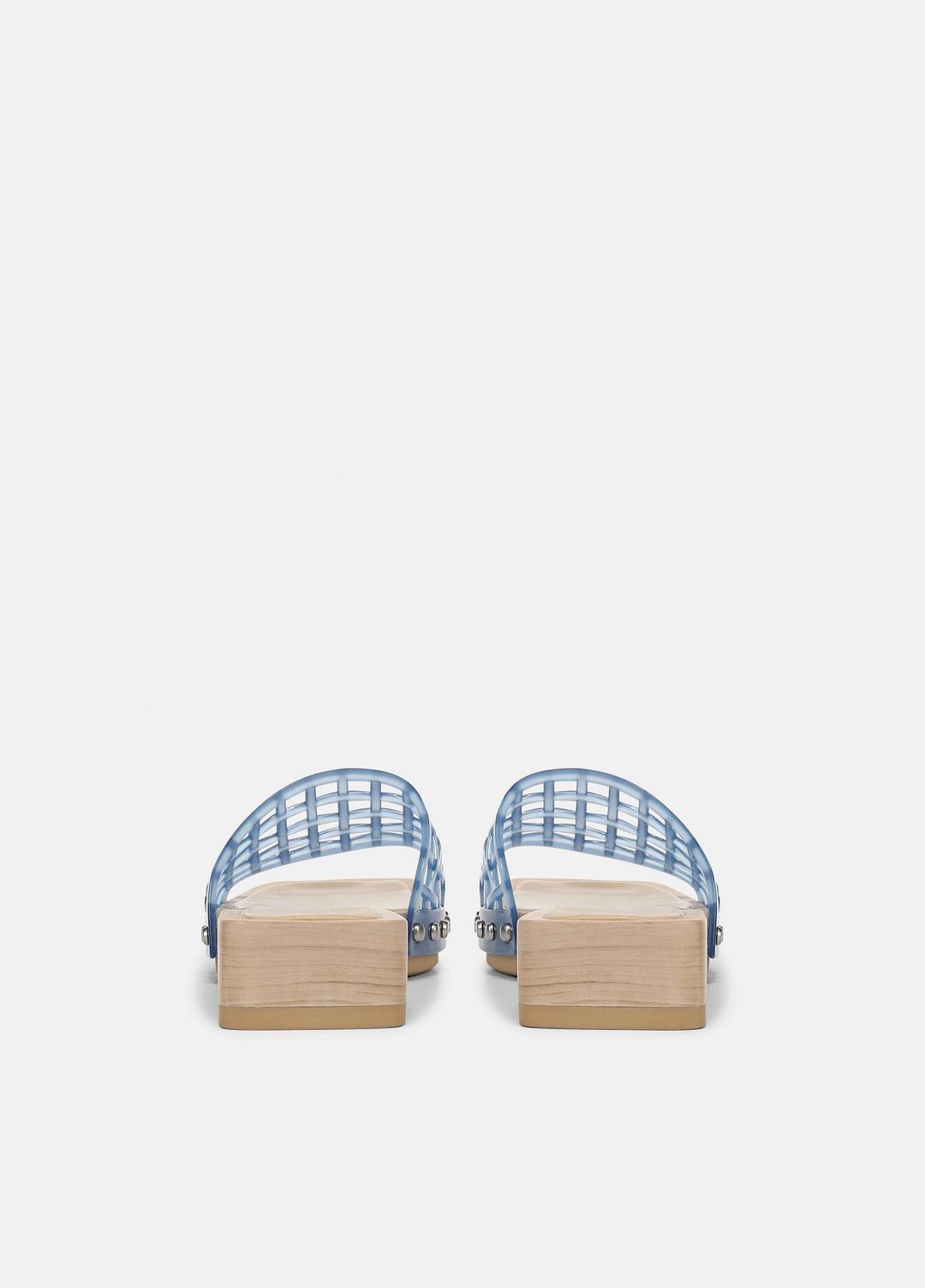 VINCE Women Barbara Jelly Slide Sandal in Sandals SURF BLUE