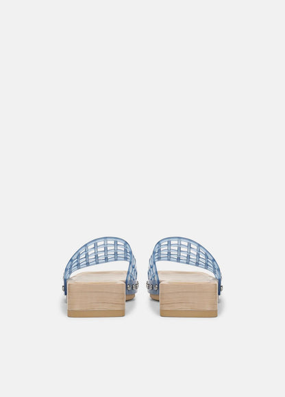 VINCE Women Barbara Jelly Slide Sandal in Sandals SURF BLUE