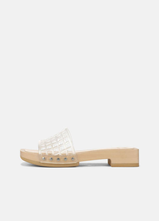 VINCE Women Barbara Jelly Slide Sandal in Sandals CLEAR