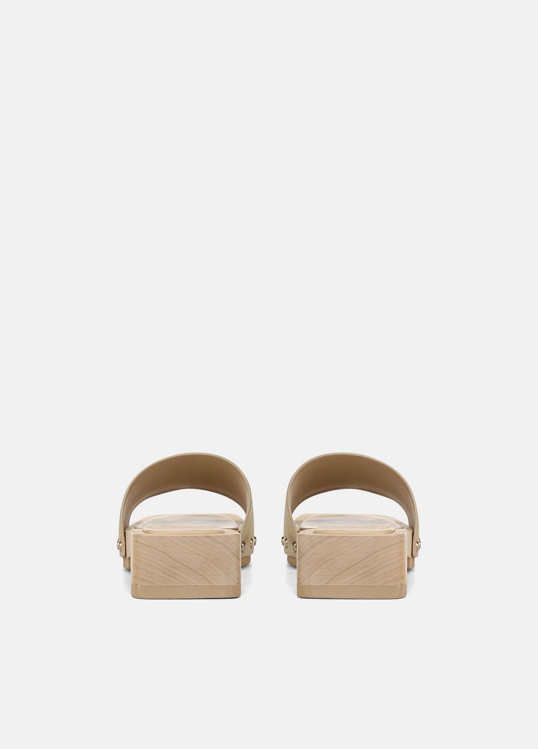 VINCE Women Barbara Suede Slide Sandal in Sandals WHEAT